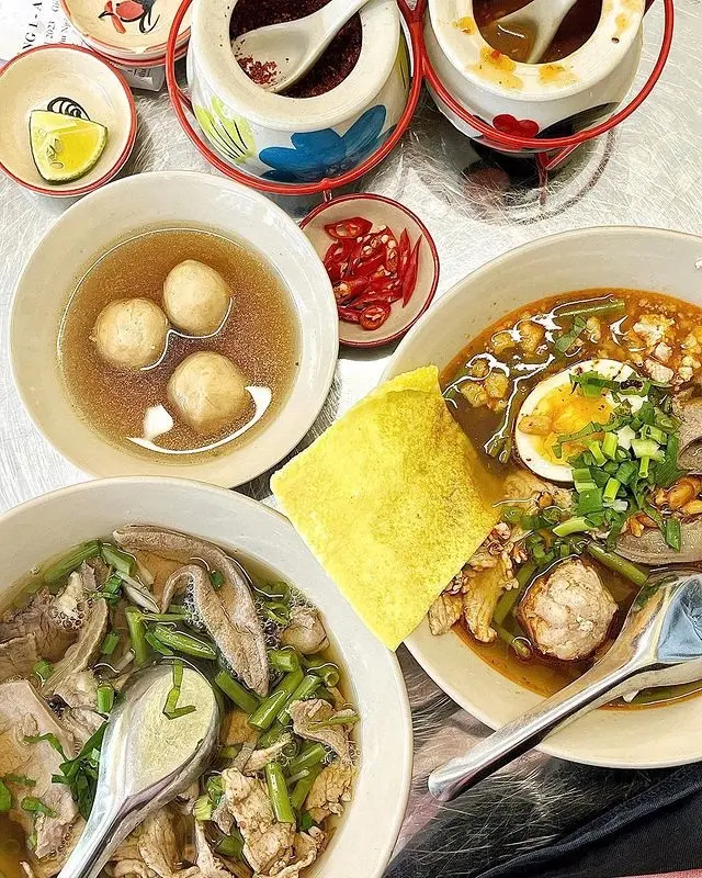 Năm nhà hàng Thái được ghé thăm nhiều nhất trên phố Gaosheng