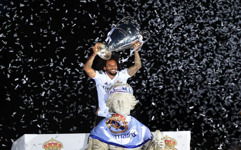 Marcelo và các danh hiệu tại Real Madrid