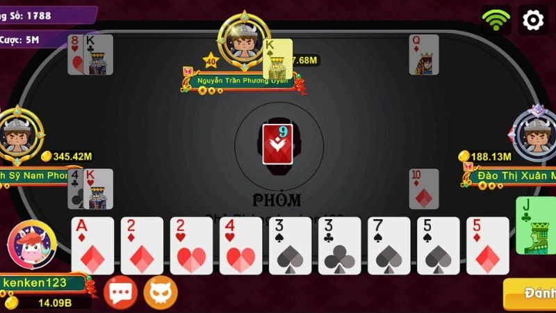 Phỏm bao nhiêu cây và luật chơi cơ bản