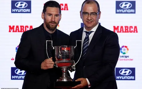 Tờ báo thân Real trao giải Pichichi cho Leo Messi